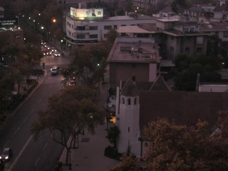 Foto: Atardecer en Providencia - Santiago (Región Metropolitana), Chile