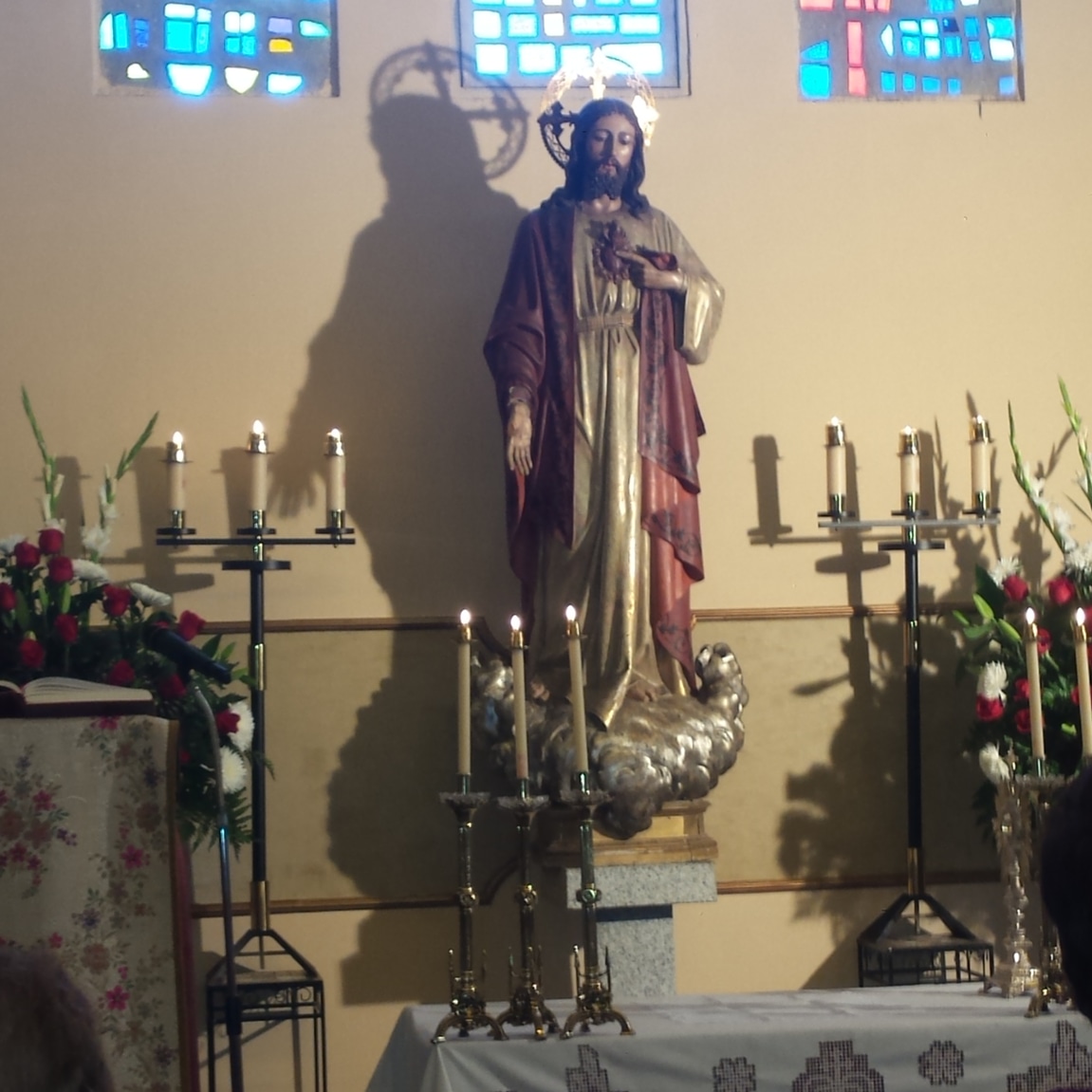 Foto: Solemnidad del Sagrado Corazón en la parroquia de San Antonio - Calatayud (Zaragoza), España