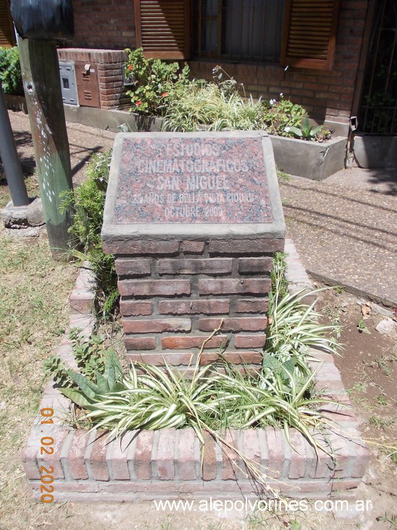 Foto: Placa ex Estudios San Miguel - San Miguel (Buenos Aires), Argentina