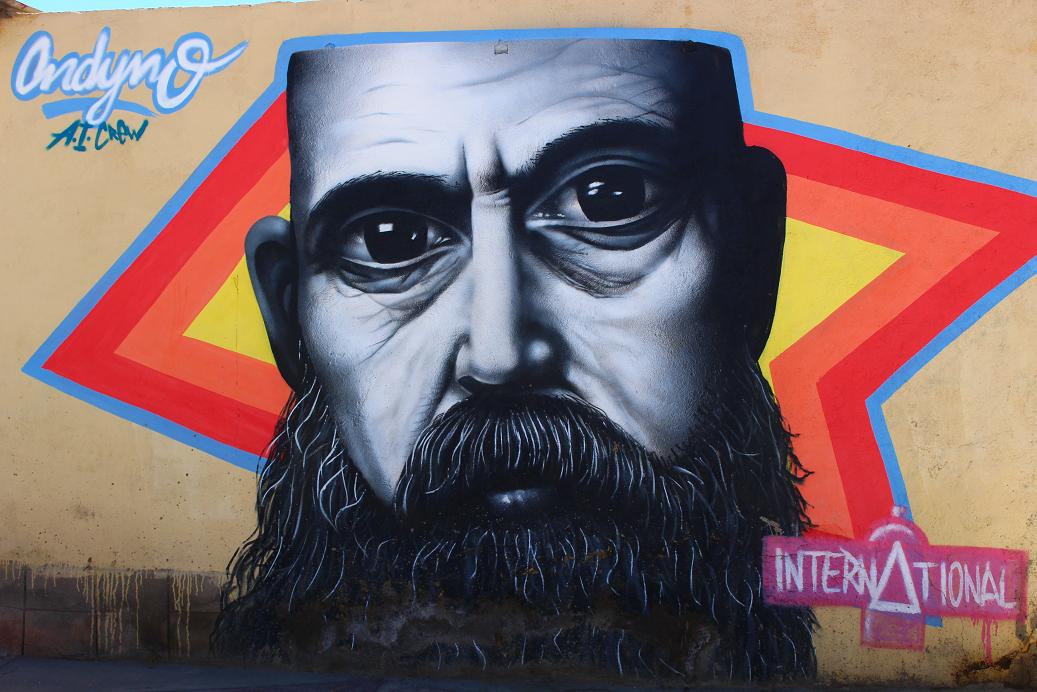 Foto: Mural - Ciudad de Oruro (Oruro), Bolivia