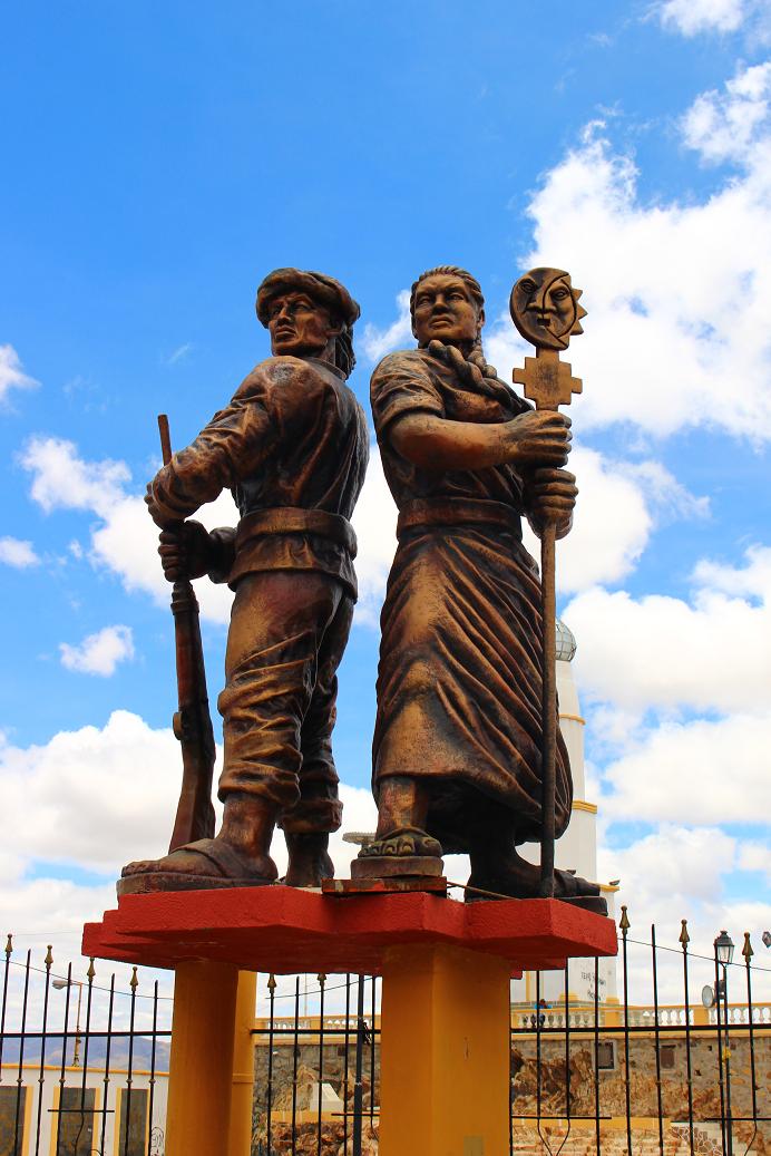 Foto: Manco kapac y Mama Ocllo - Ciudad de Oruro (Oruro), Bolivia