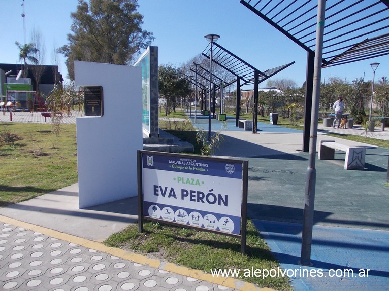 Foto: Plaza Eva Peron - Villa de Mayo (Buenos Aires), Argentina