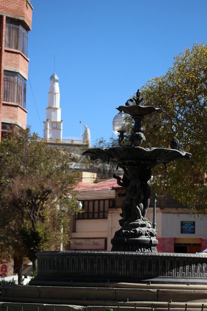 Foto: Fuente de la Rancheria. - Ciudad de Oruro (Oruro), Bolivia