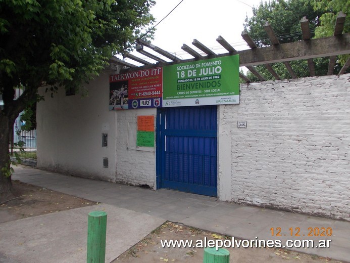 Foto: Sociedad Fomento 18 de Julio - Villa Tesei (Buenos Aires), Argentina