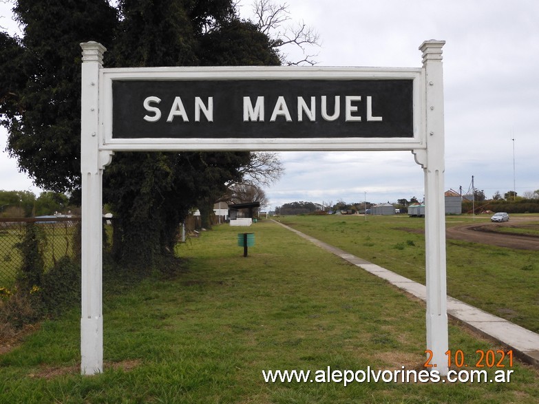 Foto: Estacion San Manuel - San Manuel (Buenos Aires), Argentina