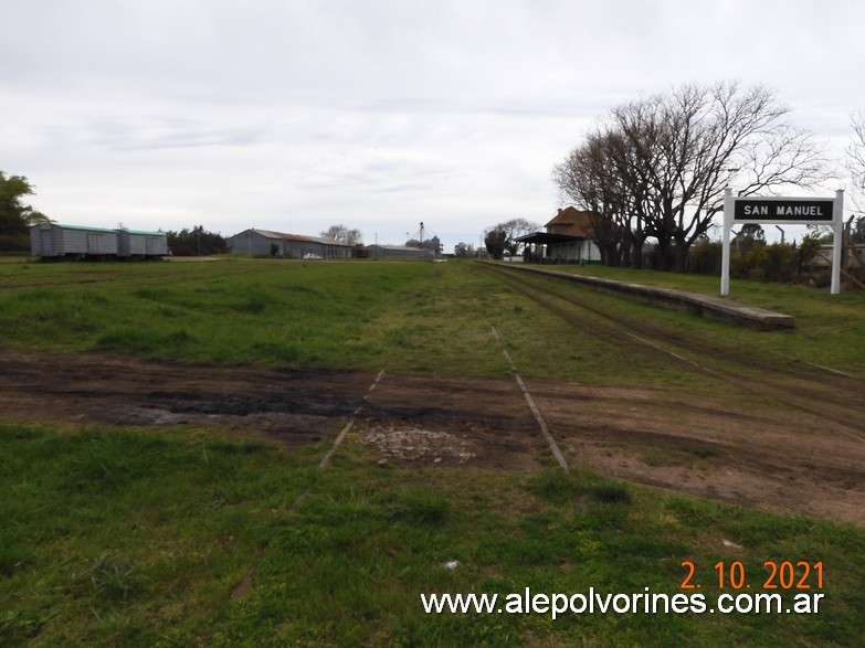 Foto: Estacion San Manuel - San Manuel (Buenos Aires), Argentina