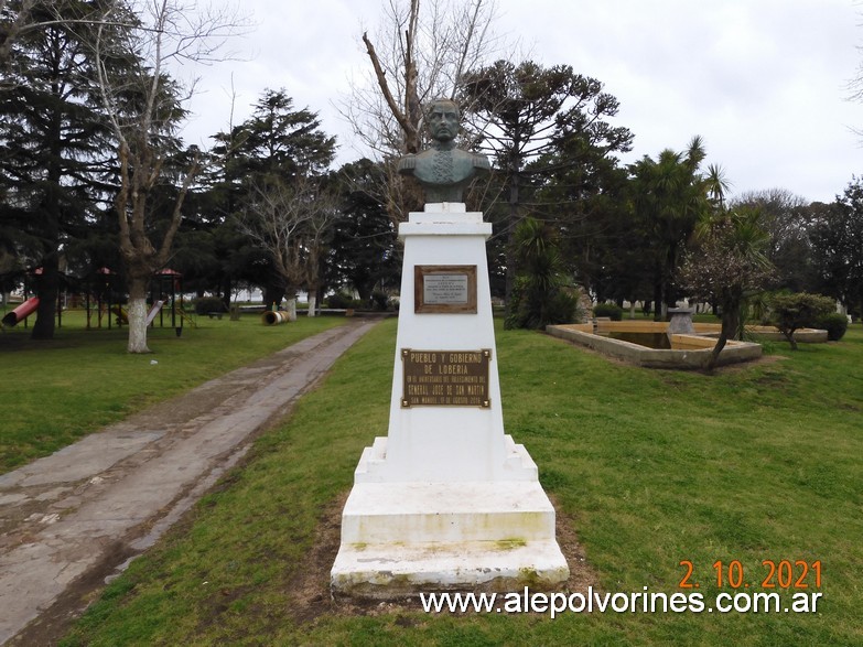 Foto: San Manuel - Busto Gral San Martin - San Manuel (Buenos Aires), Argentina