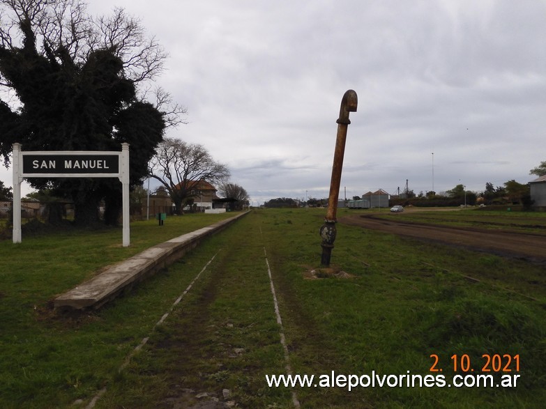 Foto: Estacion San Manuel - San Manuel (Buenos Aires), Argentina