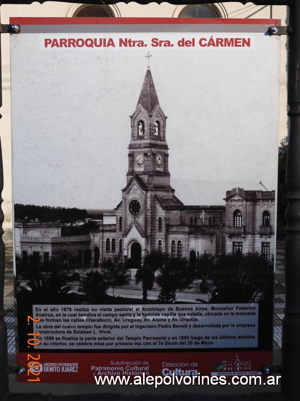 Foto: Benito Juarez - Iglesia NS del Carmen - Benito Juarez (Buenos Aires), Argentina