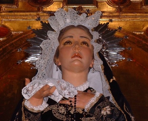 Foto: Virgen de la Soledad - Laredo (Cantabria), España