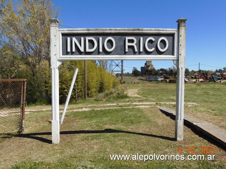 Foto: Estacion Indio Rico - Indio Rico (Buenos Aires), Argentina