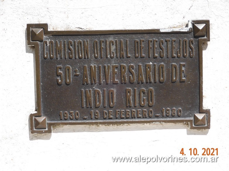 Foto: Indio Rico - Plaza San Martin - Indio Rico (Buenos Aires), Argentina