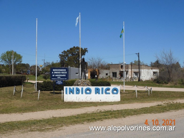 Foto: Indio Rico - Acceso - Indio Rico (Buenos Aires), Argentina