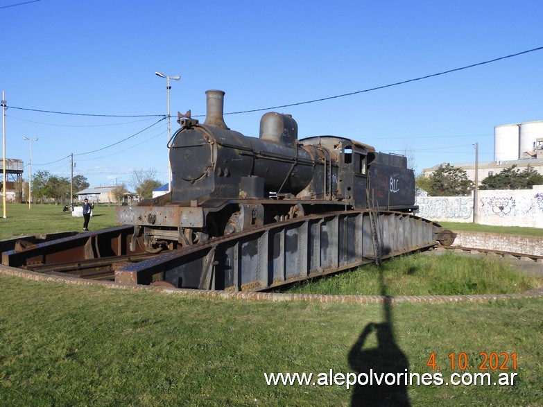 Foto: Estacion Tres Arroyos - Mesa Giratoria - Tres Arroyos (Buenos Aires), Argentina