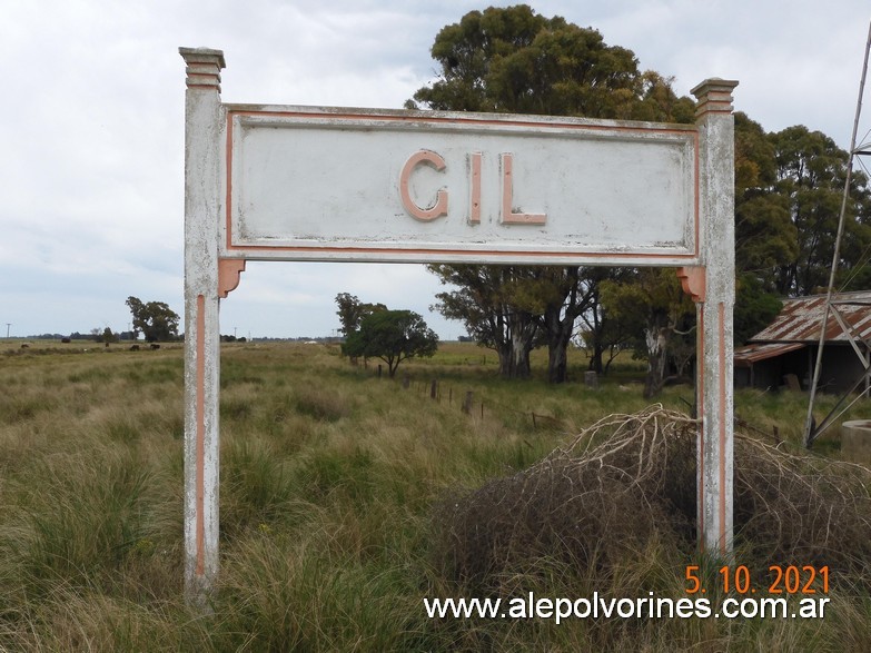 Foto: Estacion Gil - Gil (Buenos Aires), Argentina