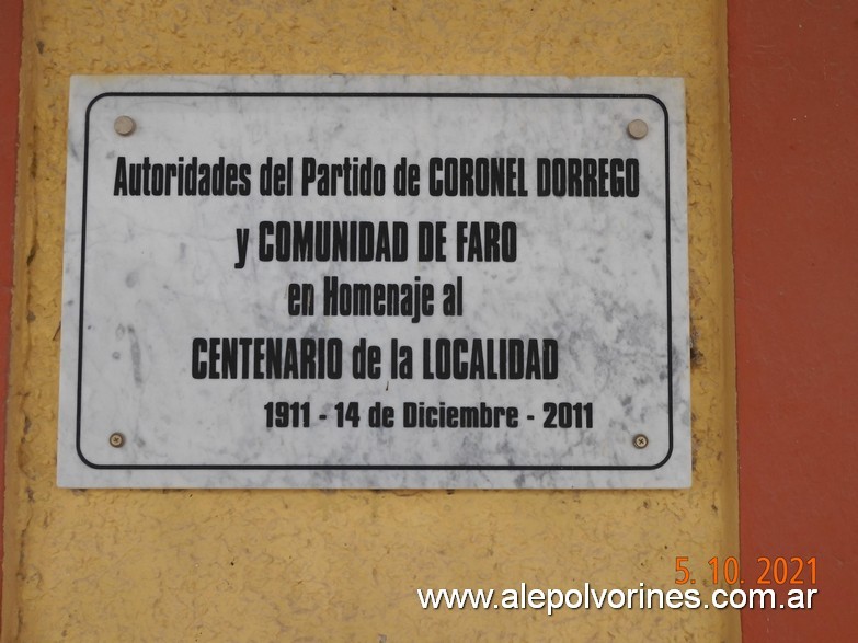 Foto: Estacion Faro - Faro (Buenos Aires), Argentina