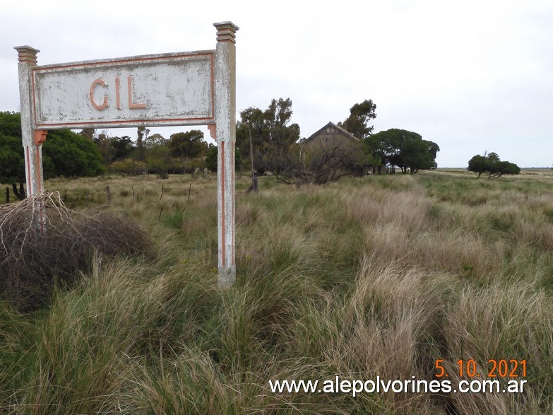 Foto: Estacion Gil - Gil (Buenos Aires), Argentina