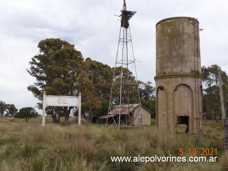 Foto: Estacion Gil - Gil (Buenos Aires), Argentina