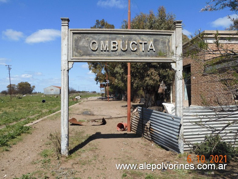Foto: Estacion Ombucta - Ombucta (Buenos Aires), Argentina