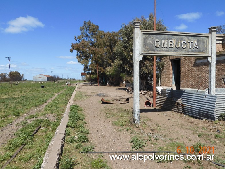 Foto: Estacion Ombucta - Ombucta (Buenos Aires), Argentina