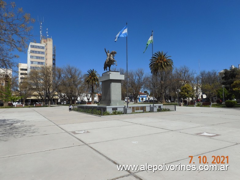 Foto: Viedma - Plaza San Martin - Viedma (Río Negro), Argentina