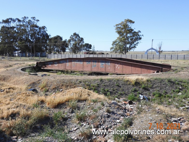 Foto: Estacion Carmen de Patagones - Mesa Giratoria - Carmen de Patagones (Buenos Aires), Argentina