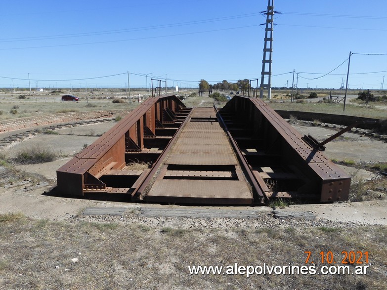 Foto: Estacion Viedma - Mesa Giratoria - Viedma (Río Negro), Argentina