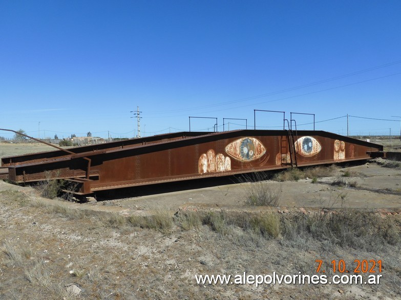 Foto: Estacion Viedma - Mesa Giratoria - Viedma (Río Negro), Argentina