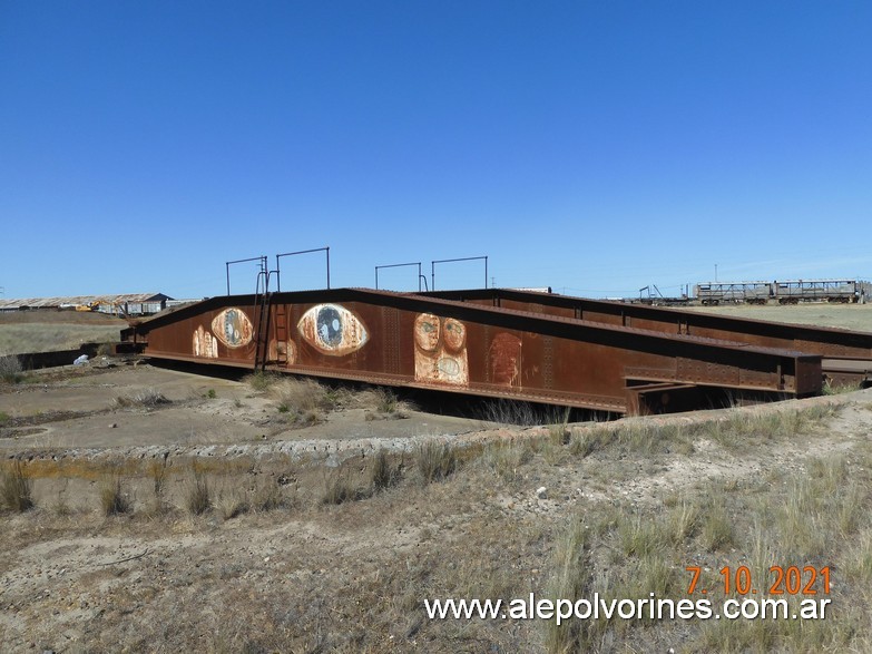 Foto: Estacion Viedma - Mesa Giratoria - Viedma (Río Negro), Argentina