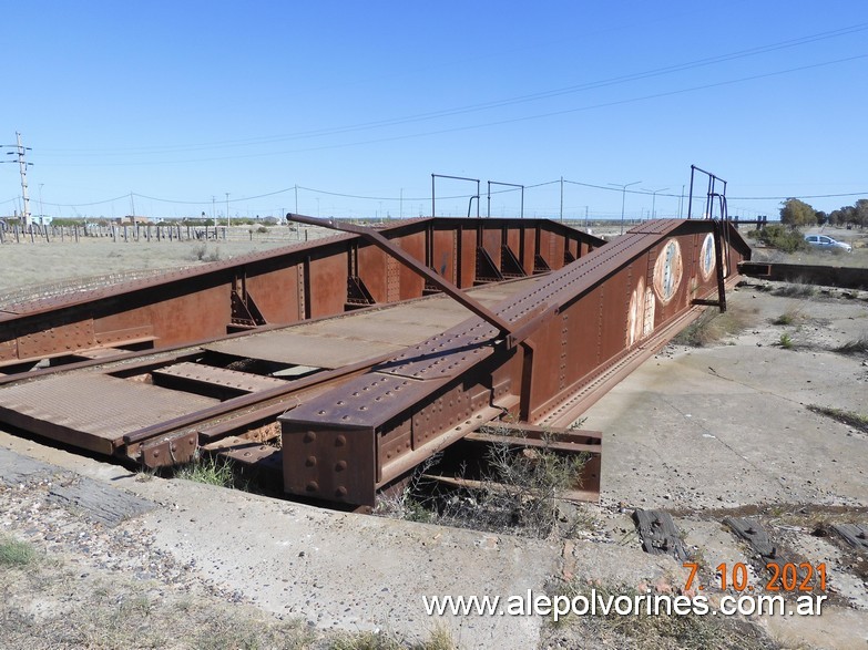 Foto: Estacion Viedma - Mesa Giratoria - Viedma (Río Negro), Argentina