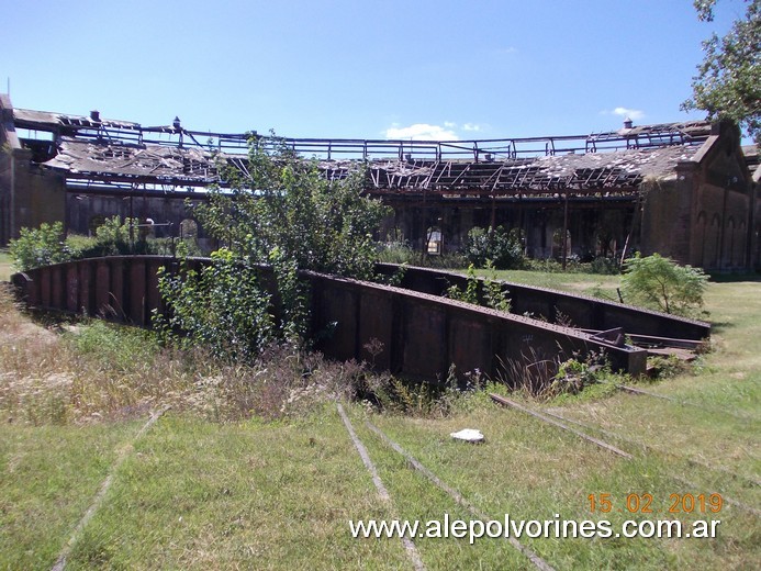 Foto: Estacion Corral de Bustos - Mesa Giratoria - Corral de Bustos (Córdoba), Argentina