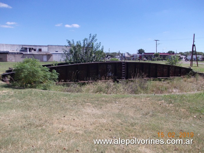 Foto: Estacion Corral de Bustos - Mesa Giratoria - Corral de Bustos (Córdoba), Argentina