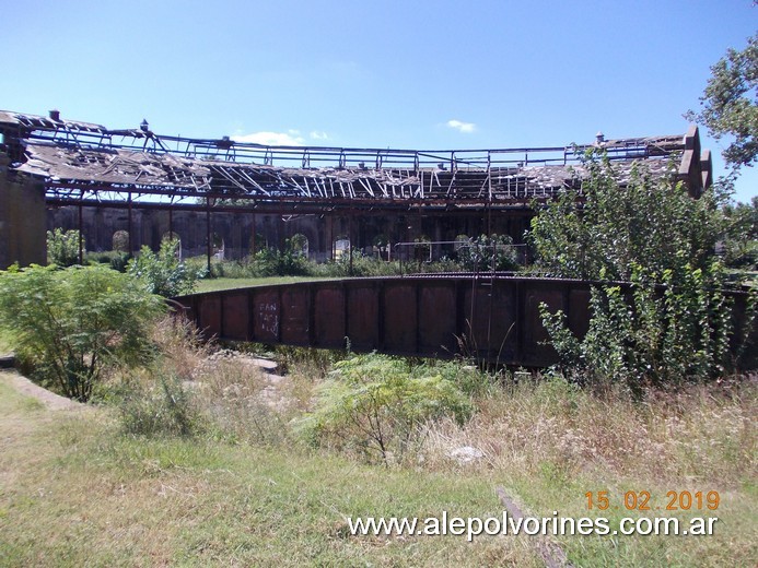 Foto: Estacion Corral de Bustos - Mesa Giratoria - Corral de Bustos (Córdoba), Argentina