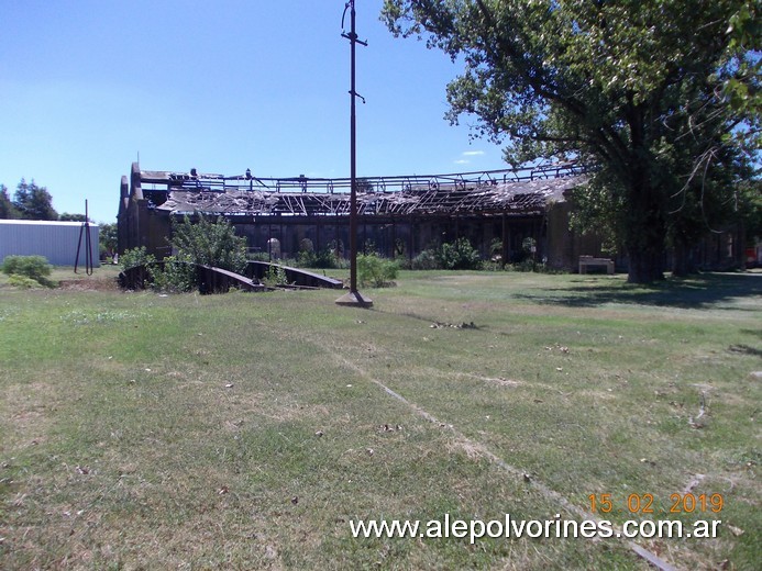 Foto: Estacion Corral de Bustos - Galpon Locomotoras - Corral de Bustos (Córdoba), Argentina