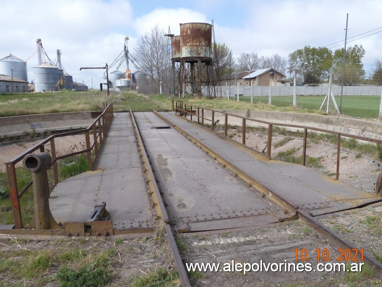 Foto: Estacion Coronel Suarez RPB - Mesa Giratoria - Coronel Suarez (Buenos Aires), Argentina