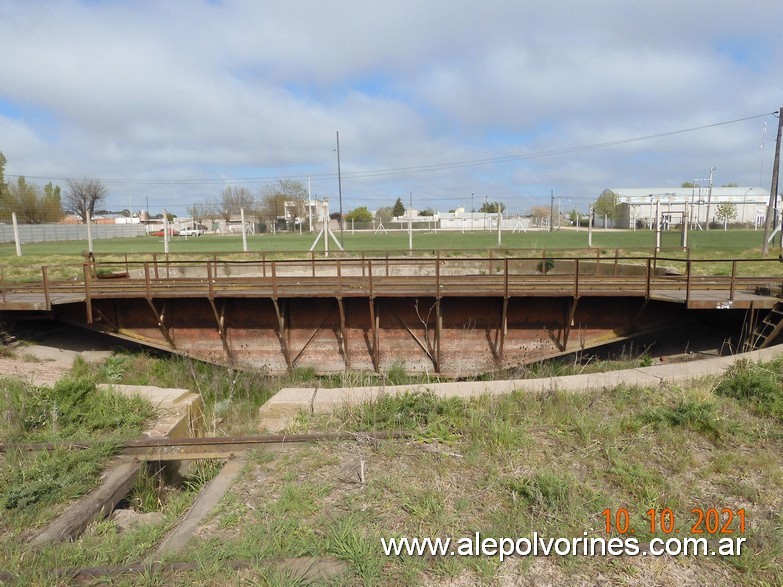 Foto: Estacion Coronel Suarez RPB - Mesa Giratoria - Coronel Suarez (Buenos Aires), Argentina