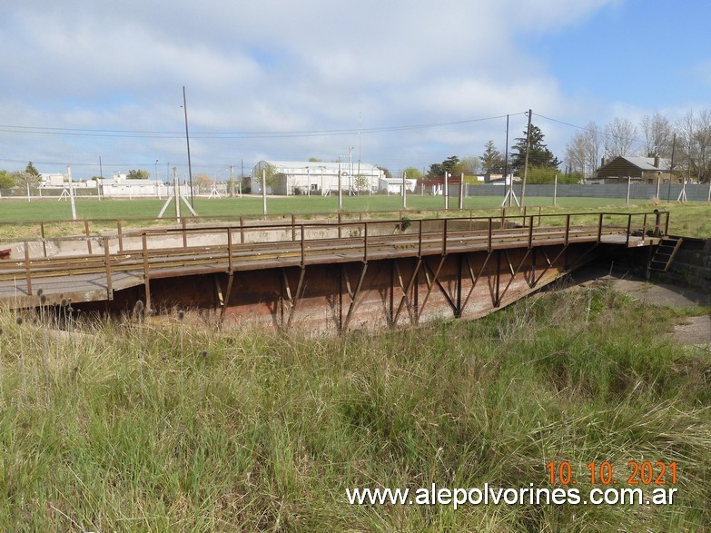 Foto: Estacion Coronel Suarez RPB - Mesa Giratoria - Coronel Suarez (Buenos Aires), Argentina