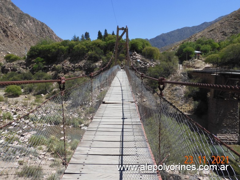 Foto: Cacheuta - Puente Cogante - Cacheuta (Mendoza), Argentina
