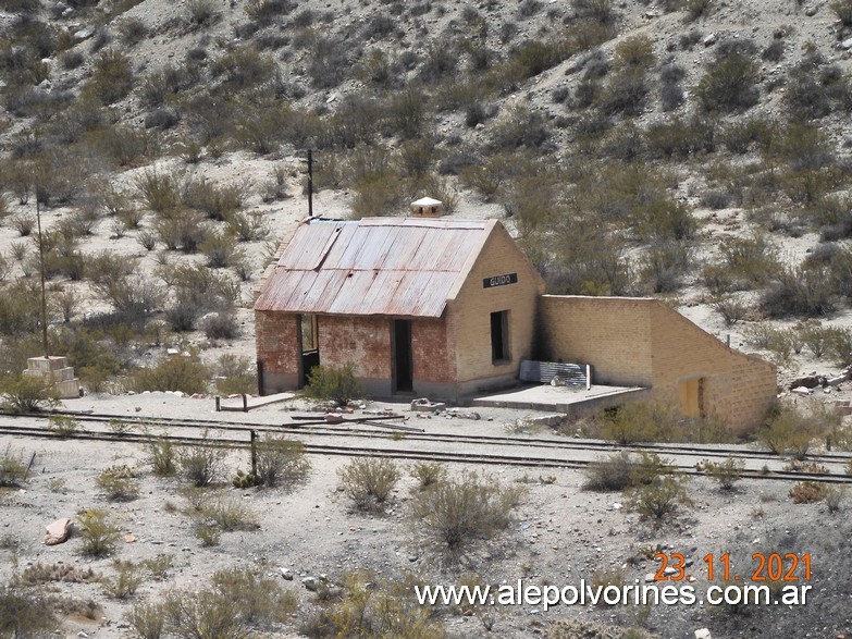 Foto: Estacion Guido (FC Trasandino) - Potrerillo (Mendoza), Argentina