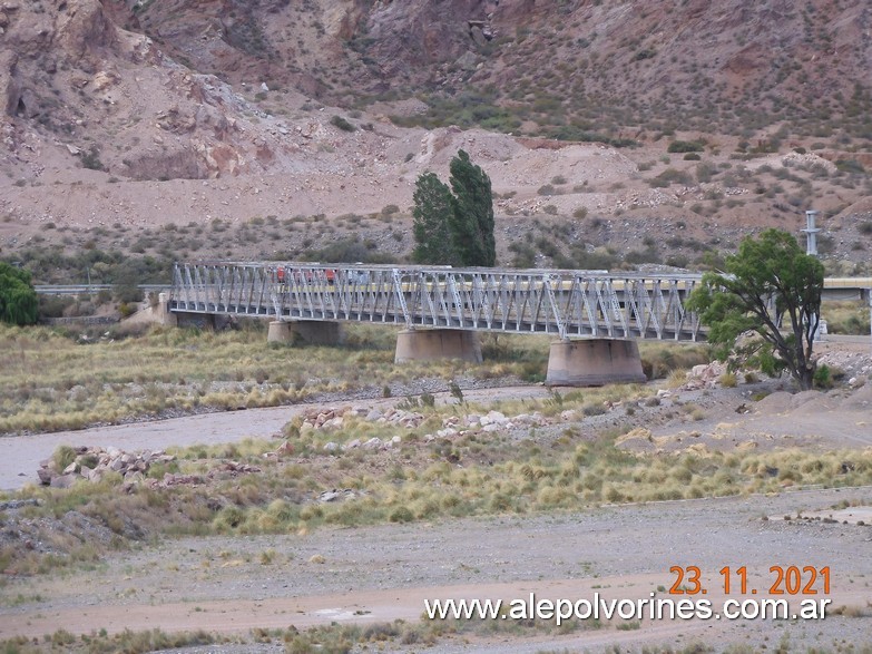 Foto: Puente FC Trasandino Rio Mendoza - Uspallata - Uspallata (Mendoza), Argentina