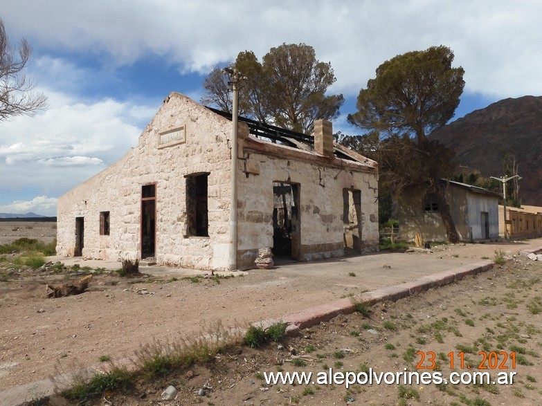 Foto: Estacion Uspallata FC Trasandino - Uspallata (Mendoza), Argentina