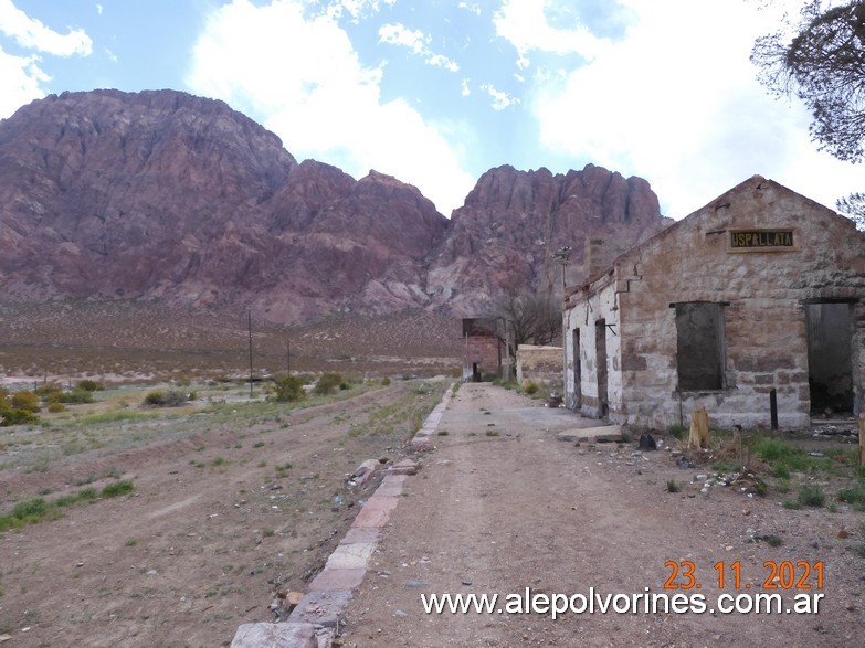 Foto: Estacion Uspallata FC Trasandino - Uspallata (Mendoza), Argentina