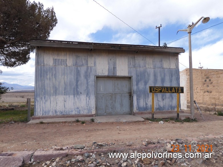 Foto: Estacion Uspallata FC Trasandino - Uspallata (Mendoza), Argentina