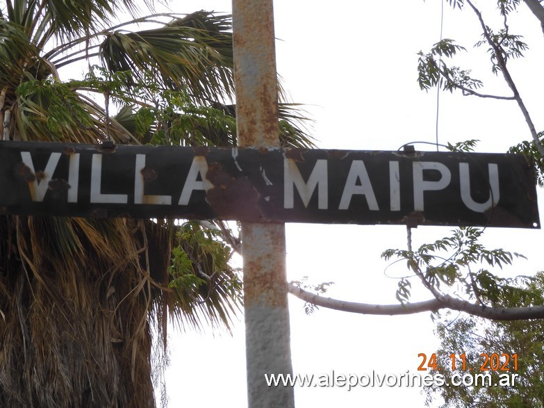 Foto: Estacion Villa Maipú - Mendoza - Maipu (Mendoza), Argentina