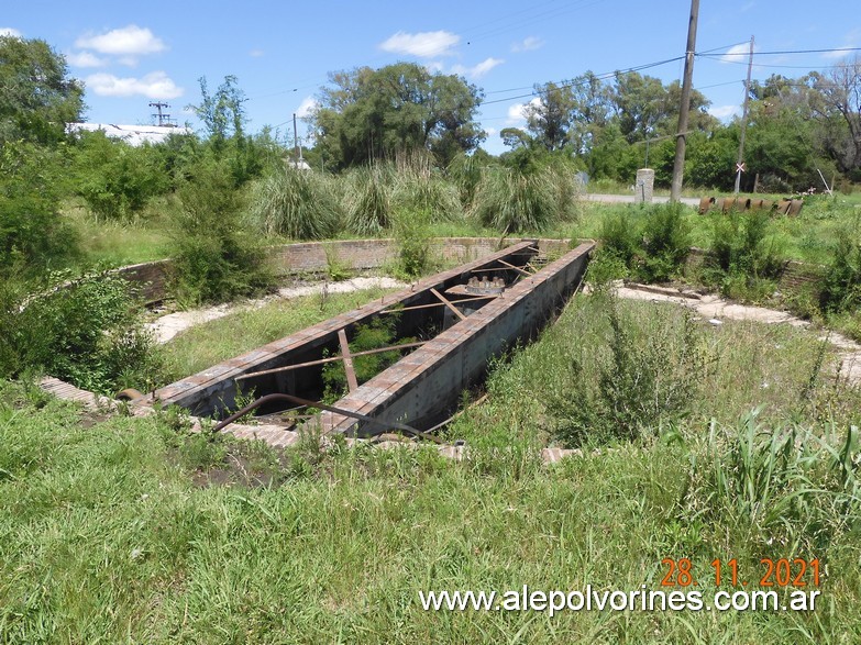 Foto: Estacion La Carlota - Mesa Giratoria - La Carlota (Córdoba), Argentina