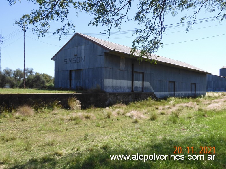 Foto: Estacion Simson - Maisonnave (La Pampa), Argentina