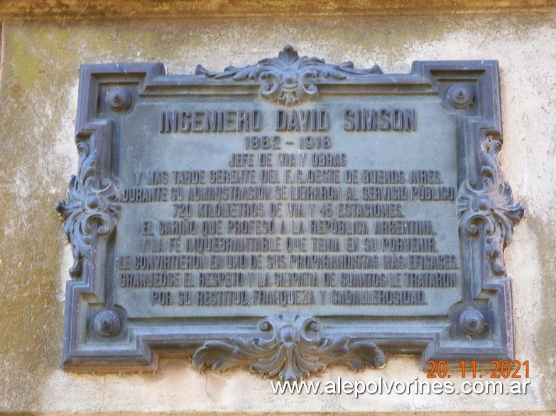 Foto: Estacion Somson - Maisonnave (La Pampa), Argentina