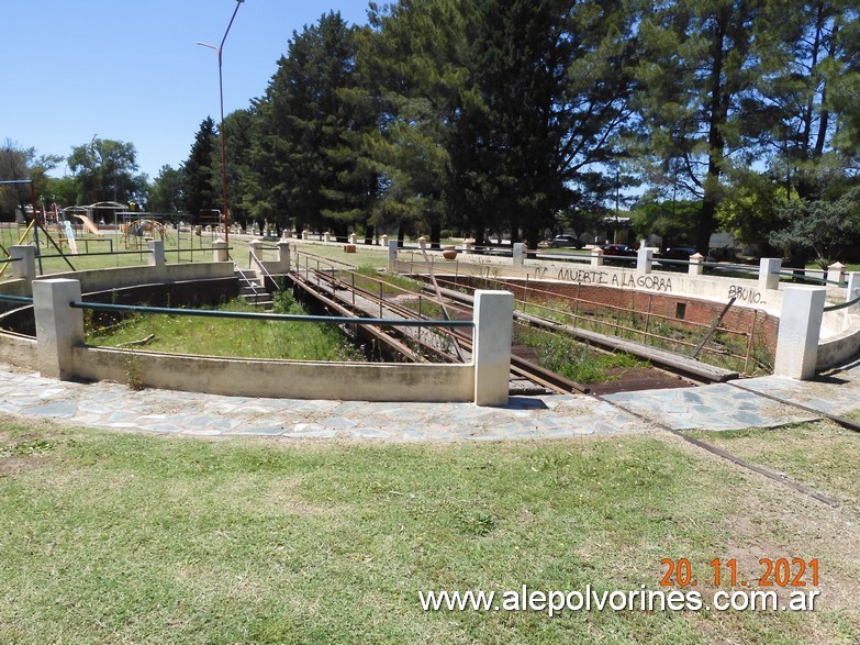 Foto: Estacion Rancul - Mesa Giratoria - Rancul (La Pampa), Argentina
