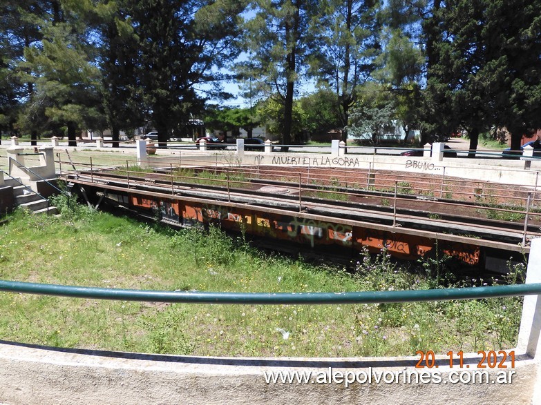 Foto: Estacion Rancul - Mesa Giratoria - Rancul (La Pampa), Argentina