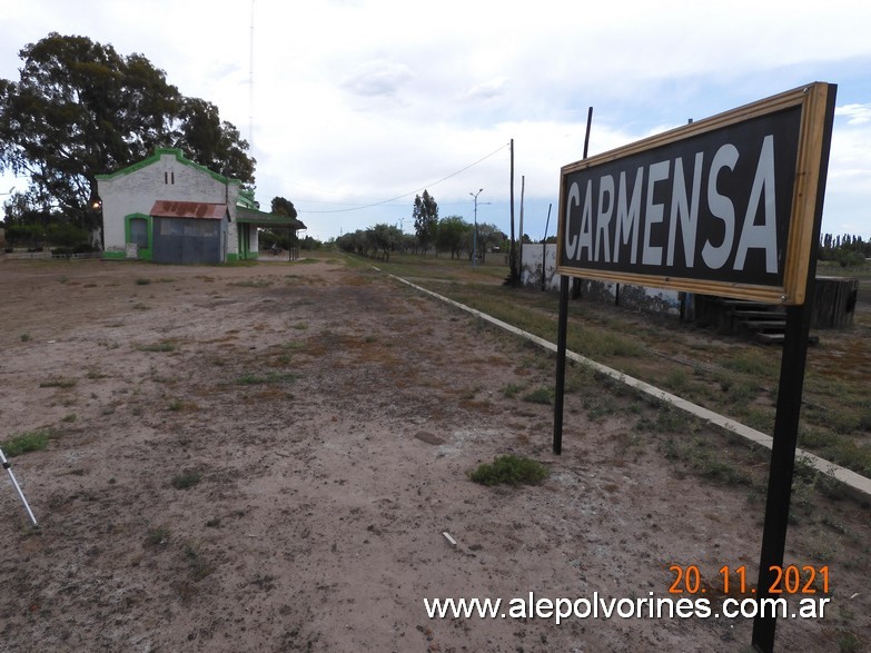 Foto: Estacion Carmensa - Carmensa (Mendoza), Argentina